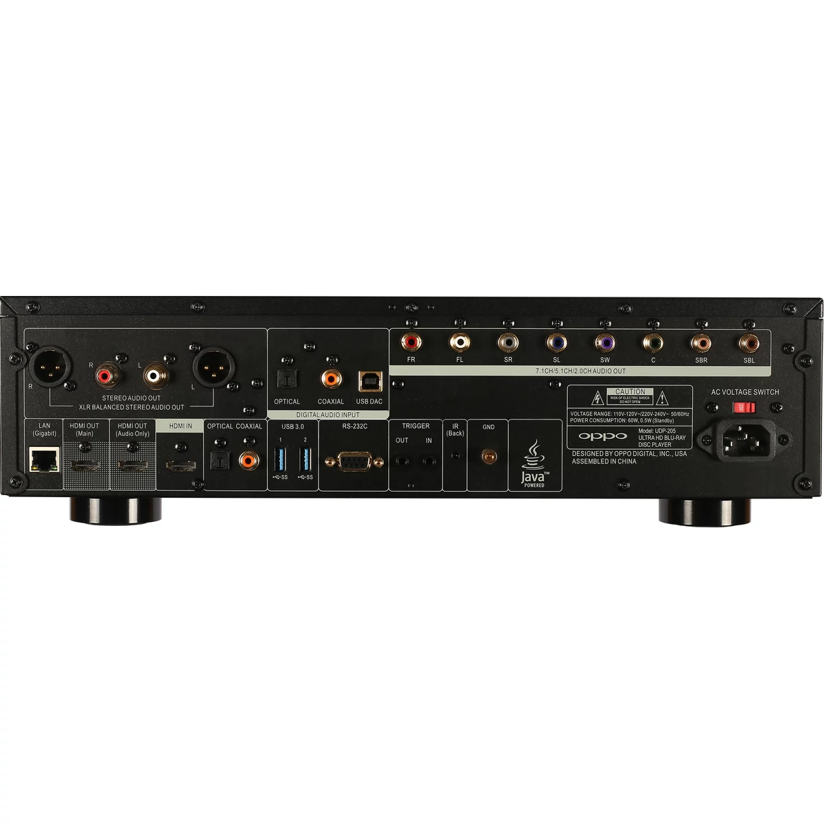 Oppo UDP-205 4K UHD Multimédia - Blu-Ray lejátsó | ExtremeAudio